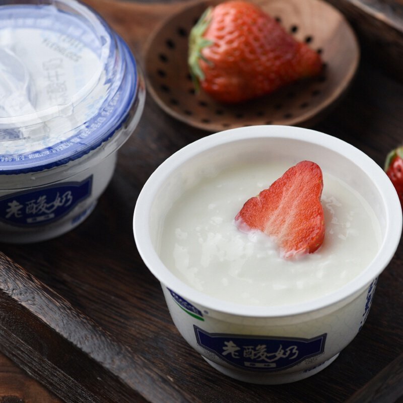 君乐宝老酸奶(原味)139g*12杯