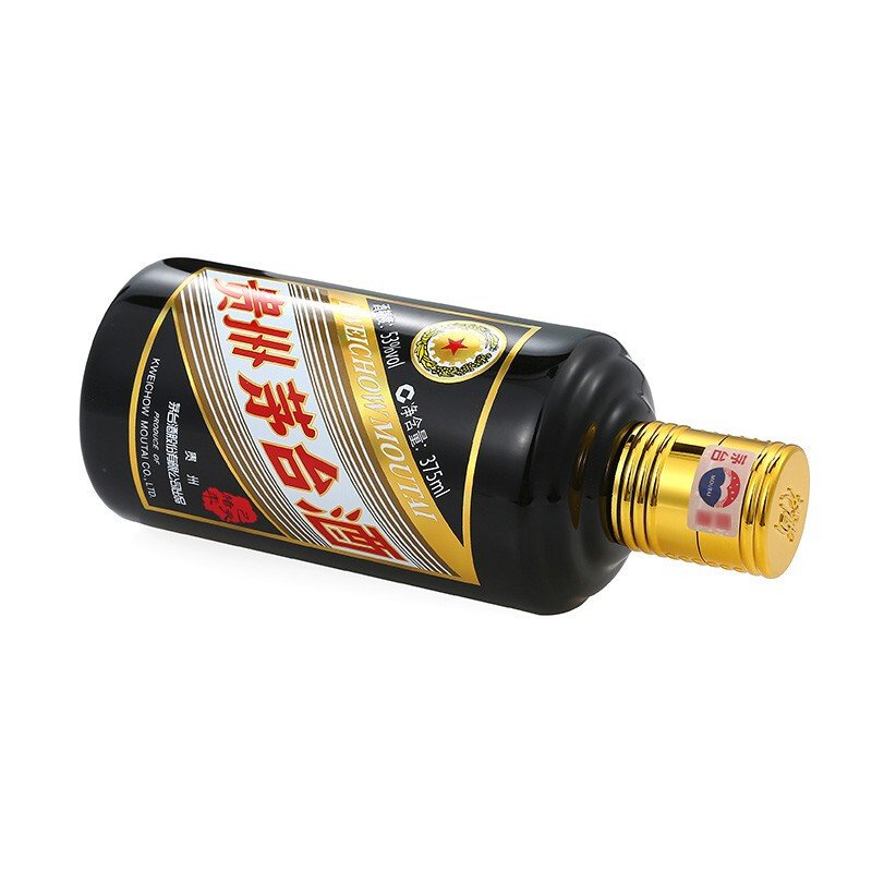 茅台(MOUTAI) 贵州茅台酒 茅台生肖纪念酒酱香型 生肖猪年 375ml*2瓶 礼盒装