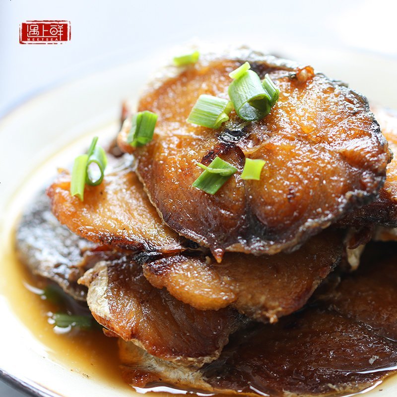 遇上鲜熏鱼酥鱼爆鱼下酒菜即食菜浙江特产卤味熟食舟山宁波特产