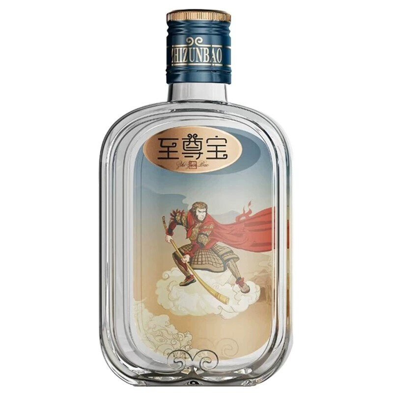 贵州习酒 白酒 茅台集团 至尊宝小瓶酒 小酒版 42度浓香型 100ml*4瓶装（图案随机发）