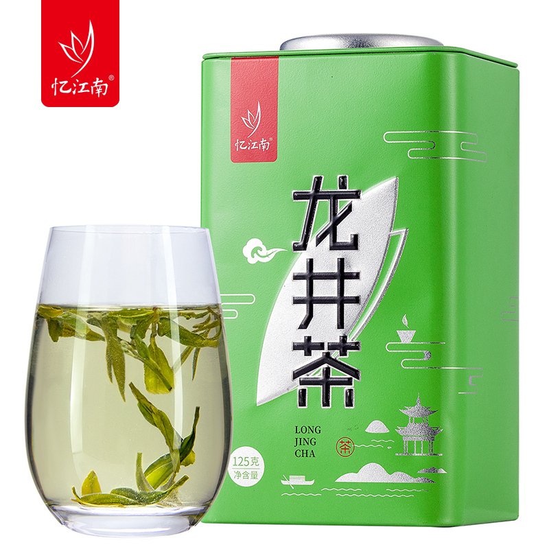 忆江南罐装龙井茶2019新茶