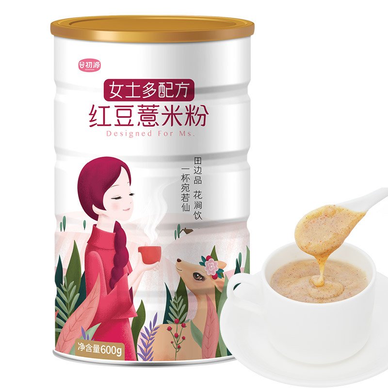 谷初源 红豆薏米粉600g 女士多配方