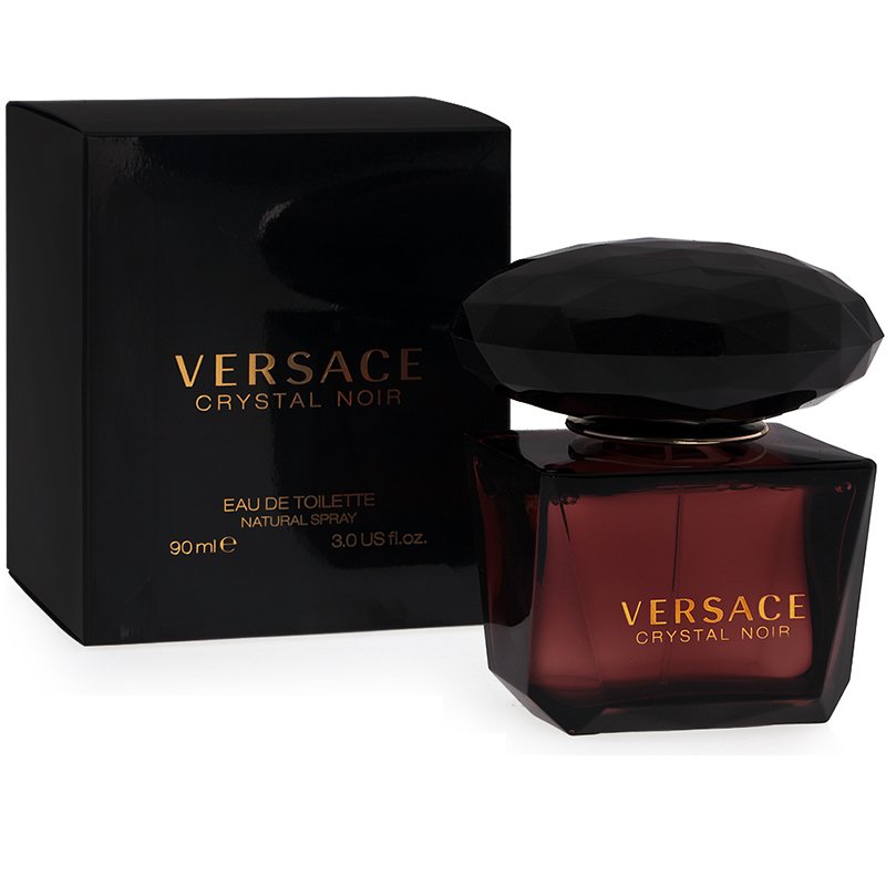 VERSACE范思哲 黑水晶女士香水 星夜水晶EDT90ml 清新花香调 原装正品 持久清新留香