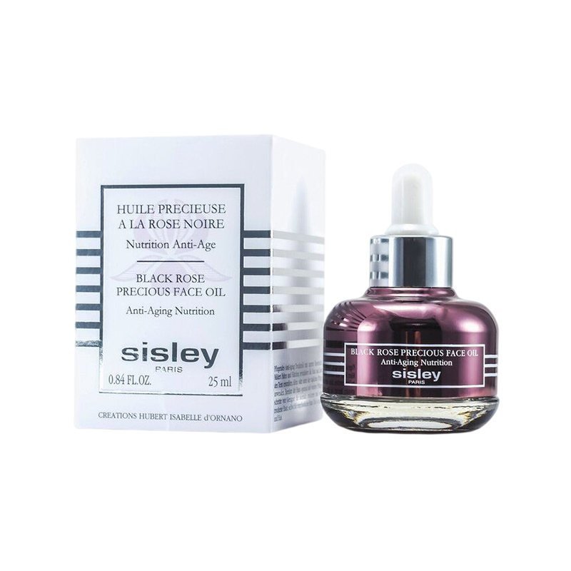 sisley 希思黎 黑玫瑰珍宠滋养精华油25ml 丝滑质地 滋养肌肤 舒缓淡纹加乘吸收 密集滋养