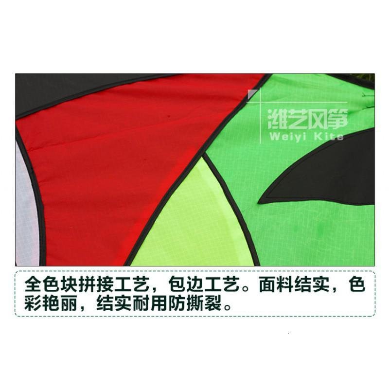 青蛇风筝竹叶青蛇正品百特15/30/68米大蛇王蛇 青蛇风筝线轮创意 三维工匠 30米+22双把白轮+400_8_149