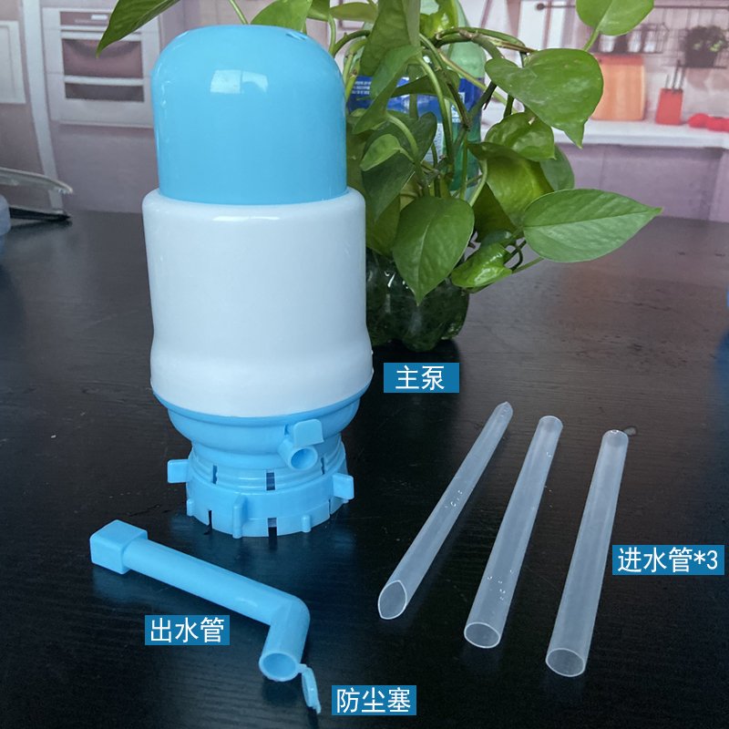 压水器桶装水手压式矿泉水手动吸水器家用饮水机桶装水自动抽水器 5个装_289