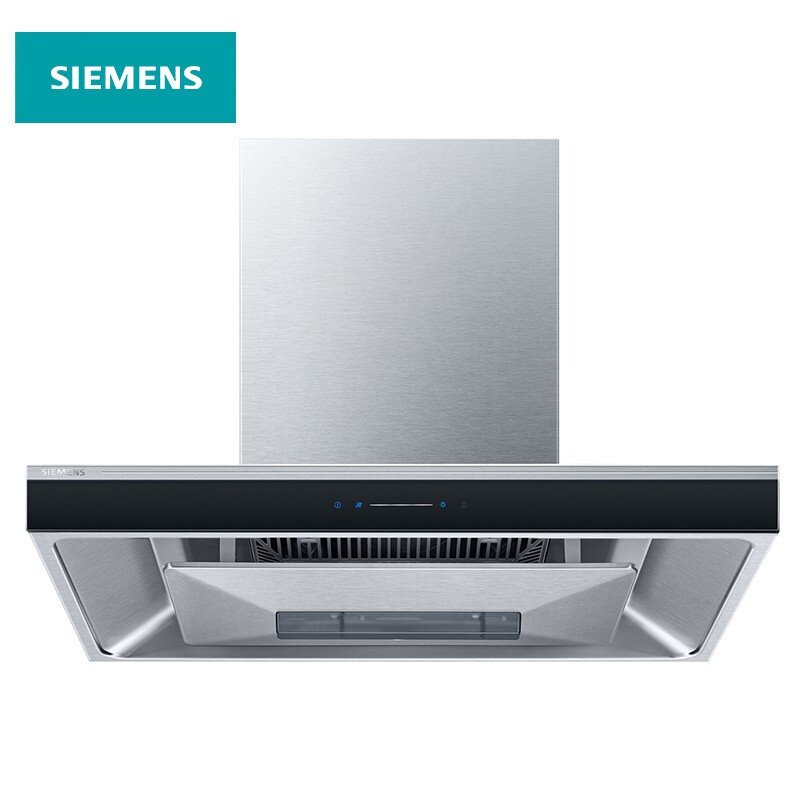 西门子（SIEMENS）欧吸式家用抽油烟机 欧式顶吸抽油烟机 5D立体环吸自清洁 21.5风量