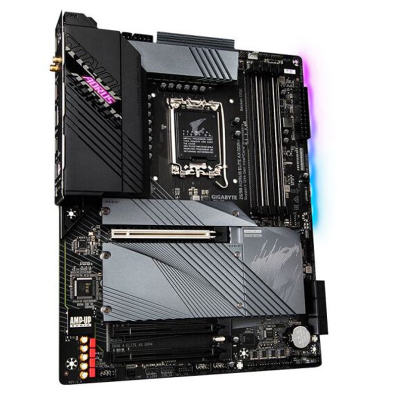 技嘉 小雕 Z690 AORUS ELITE AX DDR4 主板 支持 内存DDR4/ CPU 12900K