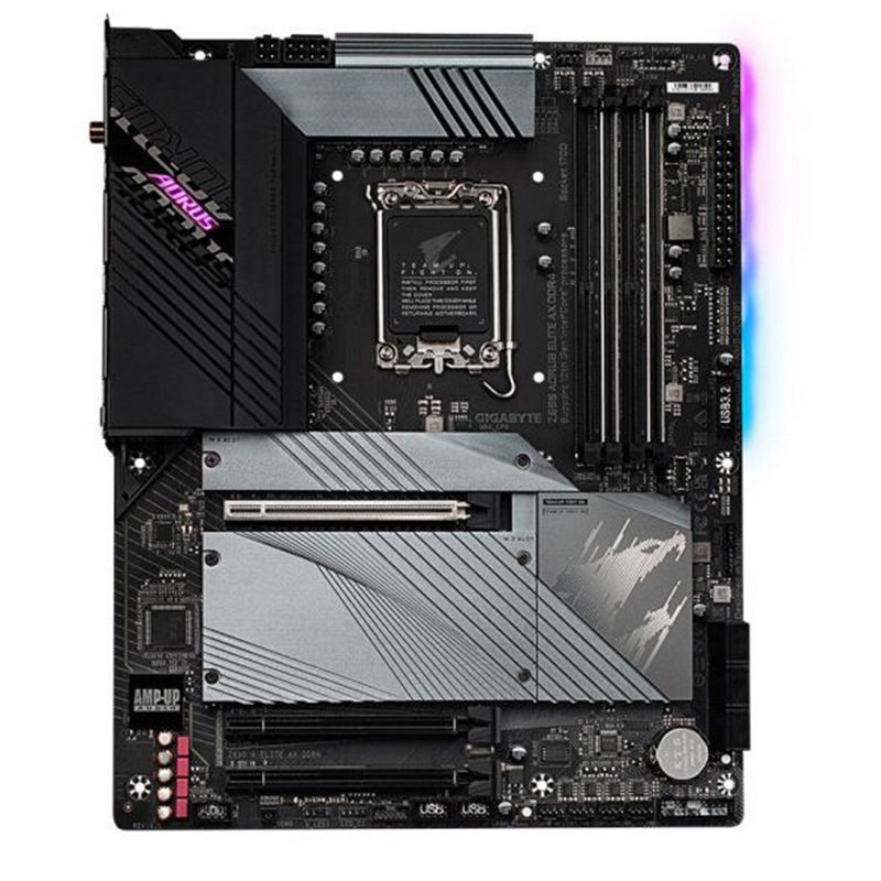 技嘉 小雕 Z690 AORUS ELITE AX DDR4 主板 支持 内存DDR4/ CPU 12900K