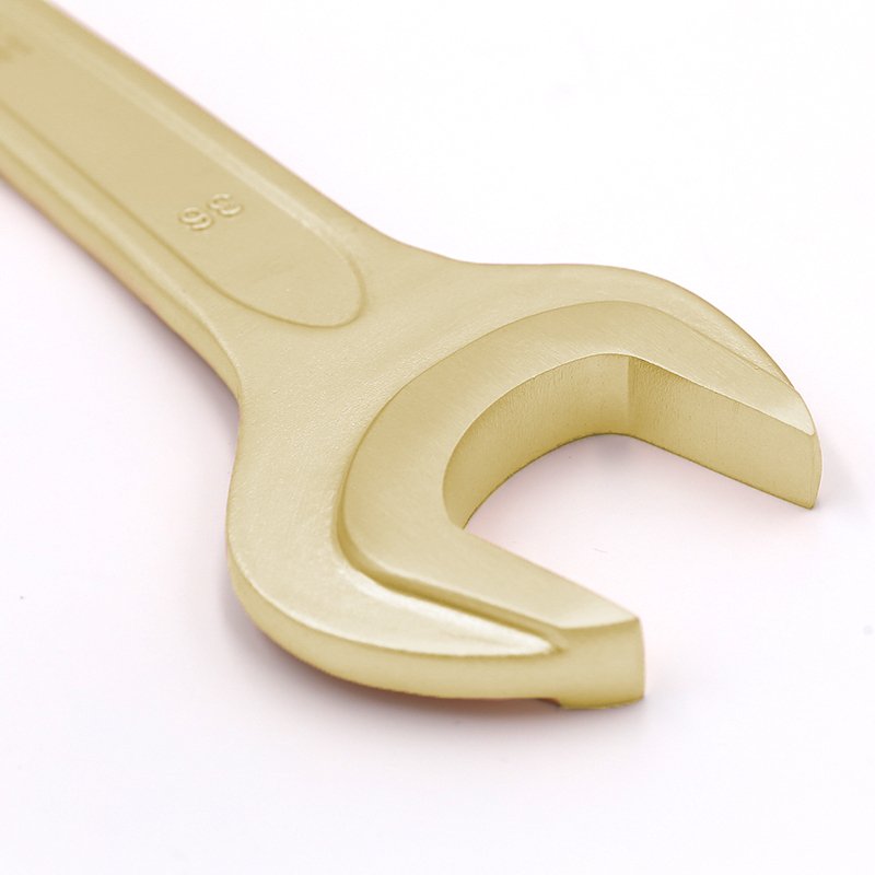 维度(wedo)al140-34 防爆单头呆扳手 铝青铜 34mm 单头开口扳手 插口