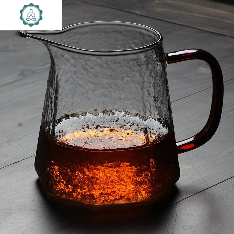 玻璃公道杯耐热加厚大号分茶器茶海过滤家用 功夫茶具配件 封后 纤体