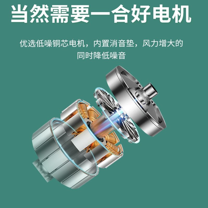 usb小风扇夏天桌面迷你可充电便携式风扇古达夏季随身小型办公室桌上大风力台式学生宿舍_8寸白色3档充电360度送风送贴纸