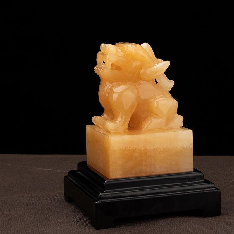 貔貅印章官印玉玺镇宅风水摆件商务礼品篆刻姓名印玺_253_322