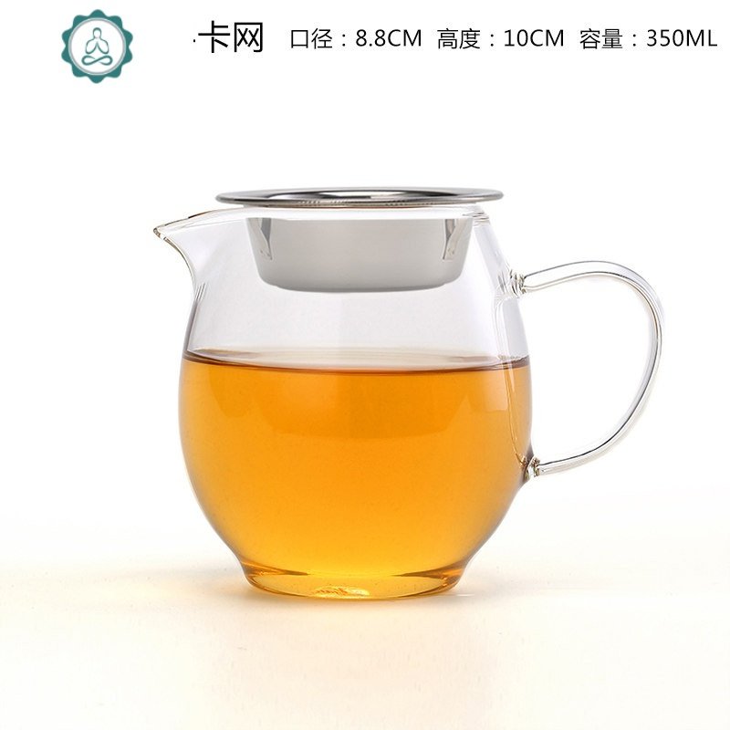 茶漏架懒人茶架茶道零配泡茶支架公道杯易泡架茶支架功夫茶具配件 封后 TA-22大龙胆公道杯350ML+304卡网