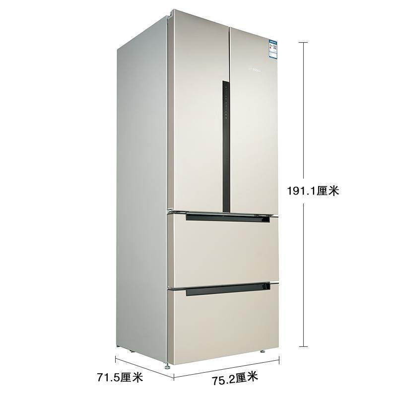 博世(BOSCH) KME48A68TI 484升 法式多门冰箱 家用四门电冰箱 混冷无霜智能双变频 双循环不串味