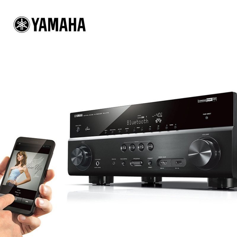 Yamaha/雅马哈 RX-V779 7.2家庭影院系统功放 蓝牙wifi 黑色