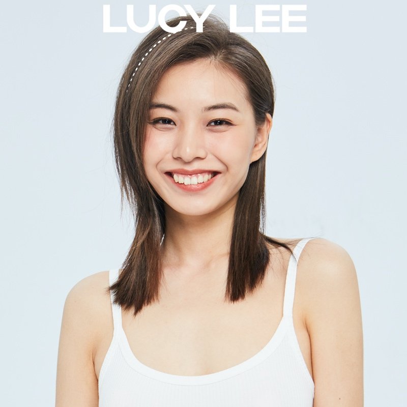 LUCY LEE女明星人手N片假发片补发增发片增发量神器蓬松隐形男女 厚款栗棕色40cm