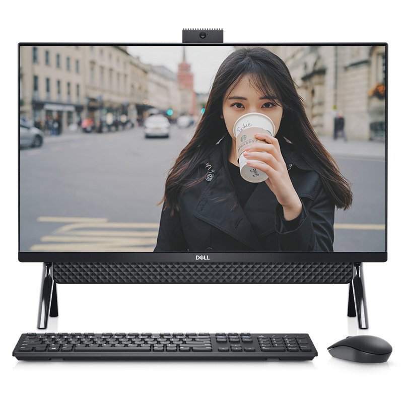 戴尔(DELL)灵越5400 23.8英寸 黑色 11代处理器 i5-1135G7 核显 8G 1T 256G固态