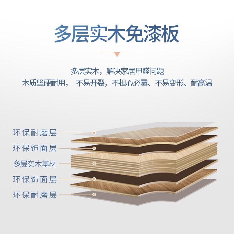 智能北欧浴室柜闪电客组合现代挂墙式洗脸盆柜实木洗手盆柜卫生间洗漱台 标准镜柜-80-_332