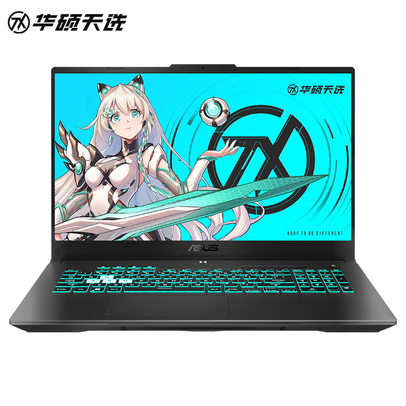 华硕(ASUS)天选3Plus 17.3英寸 轻薄本 电竞 发烧游戏本设计师 笔记本电脑