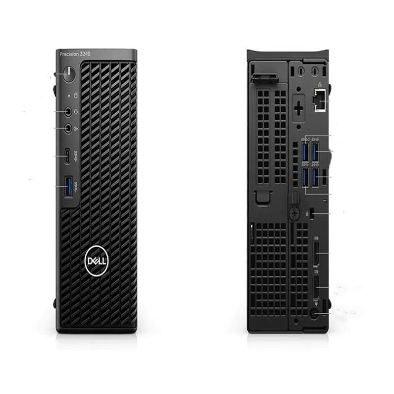 DELL戴尔 T3240图形工作站台式机 i3-10100 3.6G 4核心 16G内存/256G固态+1T/P620