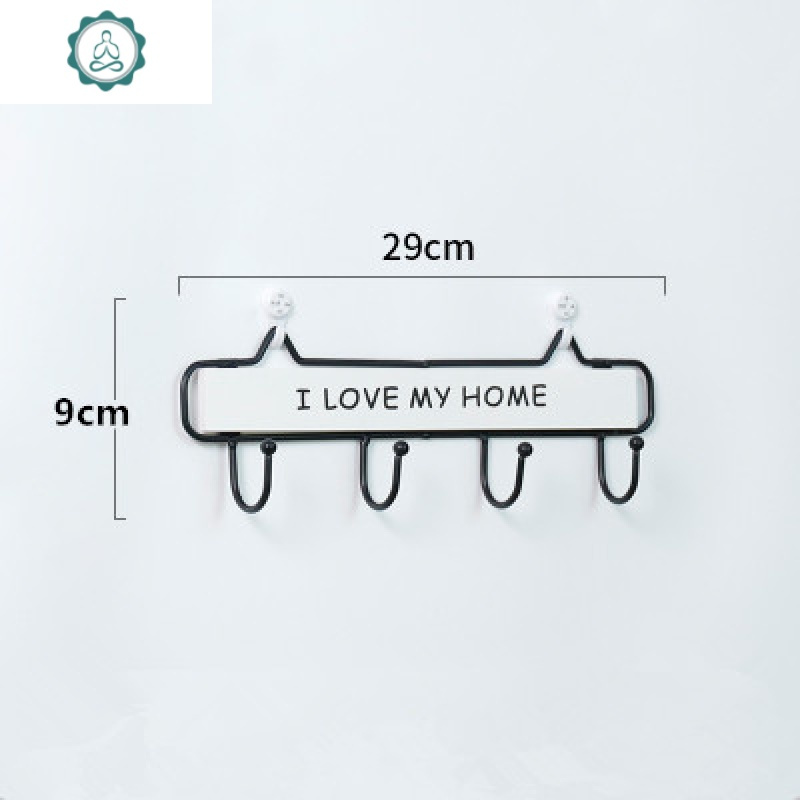 北欧玄关钥匙挂钩壁挂收纳口墙上挂衣架创意家居装饰衣帽置物架 封后 小鸟挂钩
