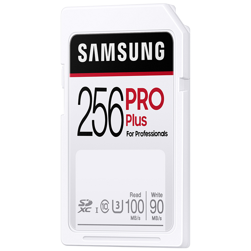 三星（SAMSUNG）PRO SD存储卡 256G 读速100mb/s微单反储存卡适用佳能尼康索尼松下相机内存卡 SD卡