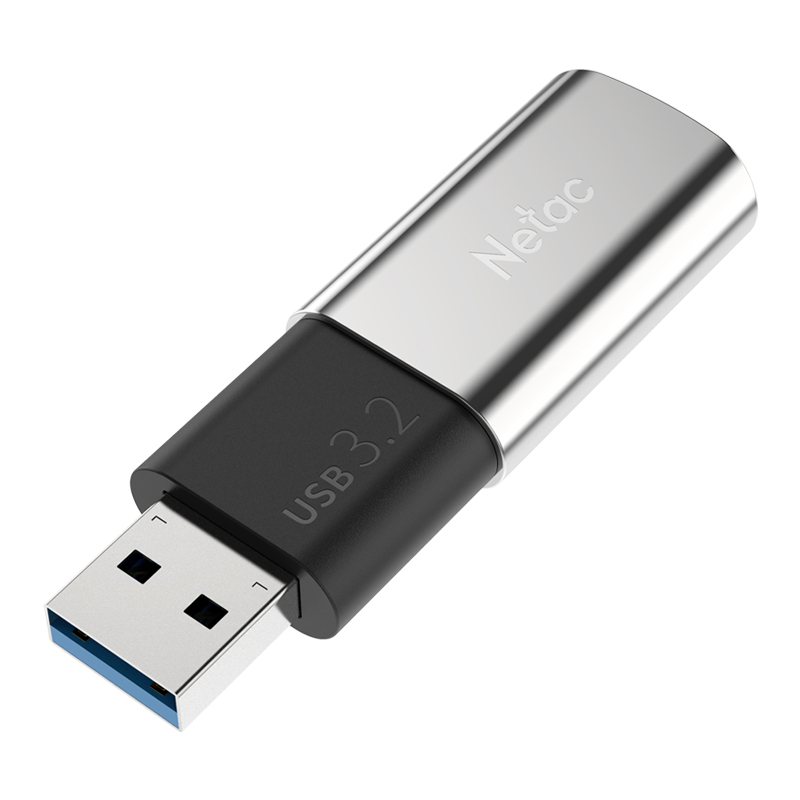 朗科(Netac) 固态U盘256G US2 高速USB3.2 金属帽盖 商务办公电脑系统优盘 读速530MB/s