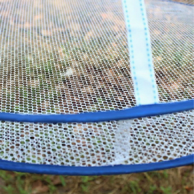 单层晒衣篮 晒衣挂蓝家用可折叠晾晒内衣内裤神器阳台晒衣栏网兜_825
