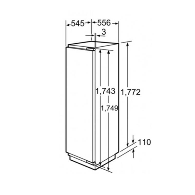 博世（BOSCH) 新款GIN81HD30C替代GIN38P60CN 原装进口组合双开门冰箱 专柜正品 全国联保