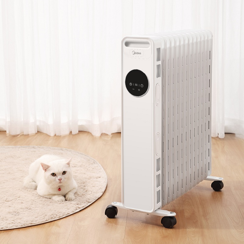 美的油汀取暖器家用节能省电油盯电暖器大面积婴儿电暖气nyy