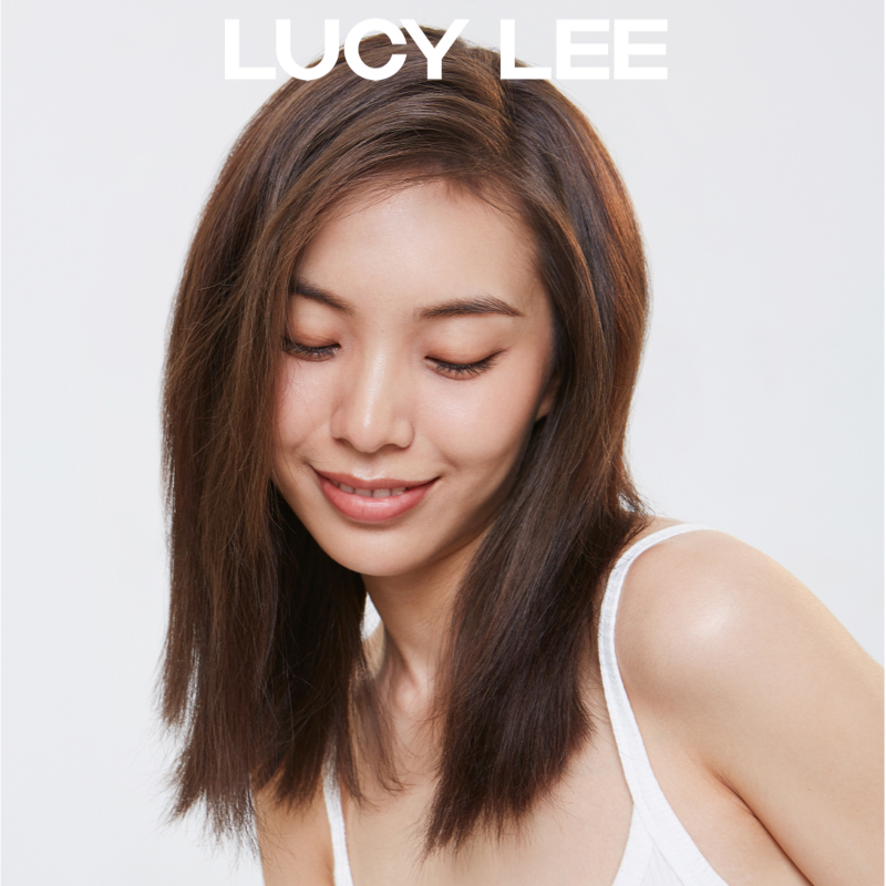 LUCY LEE盖茨比真发增发片高颅顶补发片假发片增发量蓬松男女可用-50cm自然黑