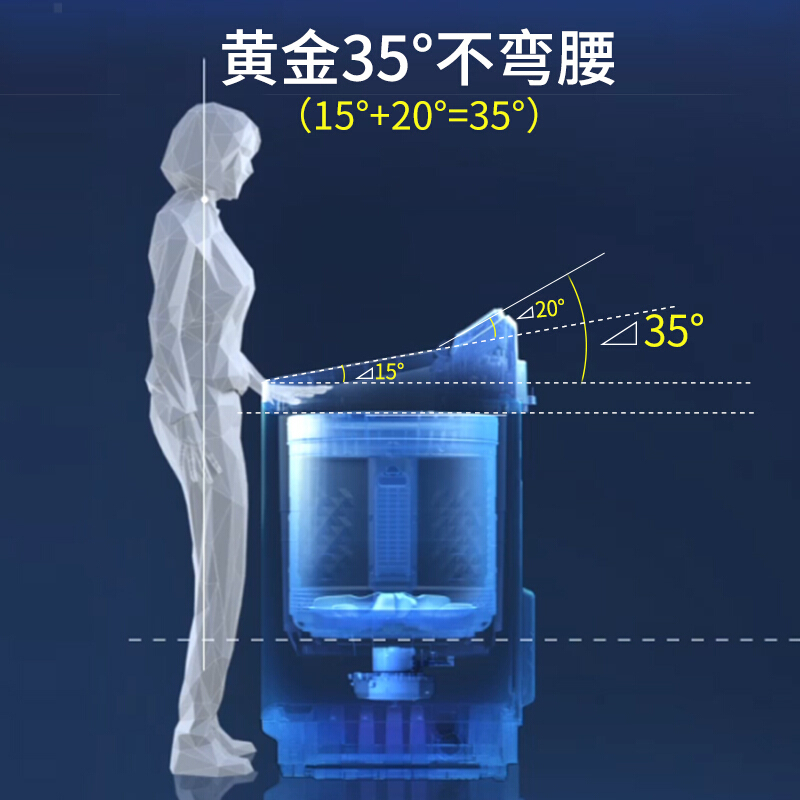 松下(Panasonic) 10公斤大容量全自动家用洗脱一体机波轮洗衣机 XQB100-UALTS