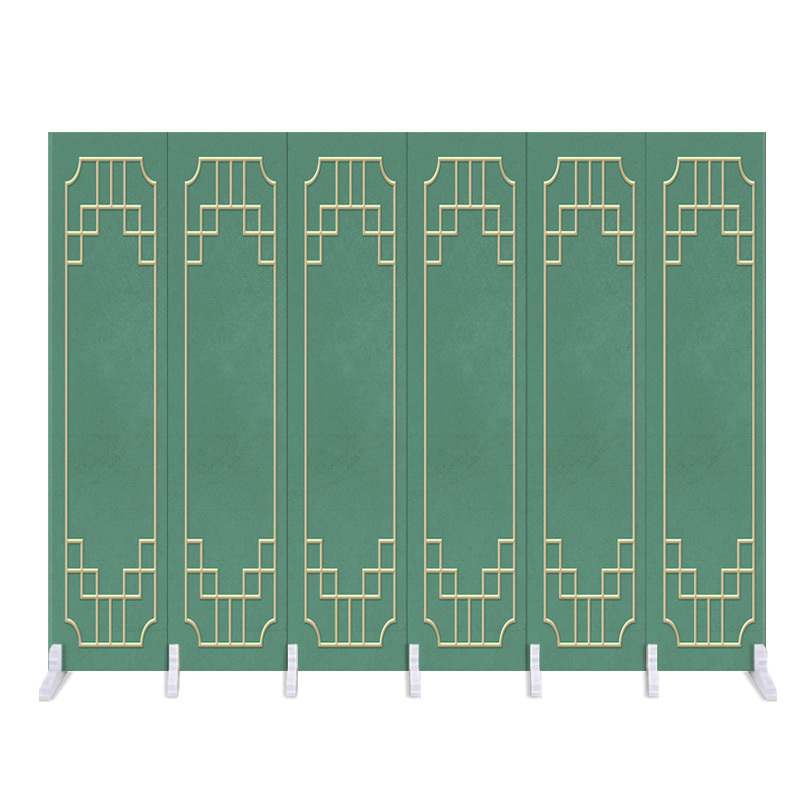 北欧风格屏风隔断客厅简约现代餐厅闪电客办公室折叠移动实木墙欧式折屏 7扇防透（1.8米高2.8米宽）_365_924