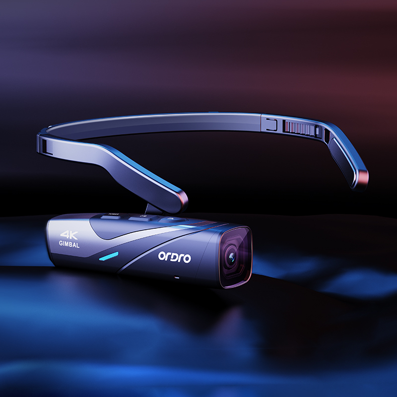 ep8头戴式运动摄像机4k防抖高清竖拍短视频dv摄录记录仪wifi-银色套餐