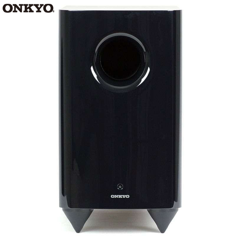 安桥(Onkyo) SKW-501E(D) 音响 音箱 有源低音炮 重低音 家庭影院 HiFi发烧级 樱桃木色