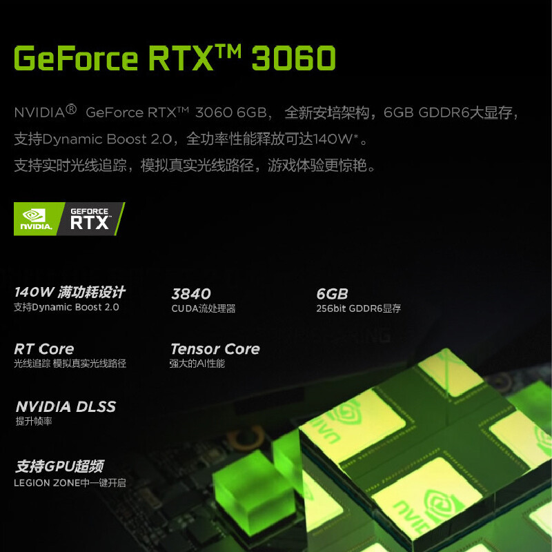 联想拯救者R9000P 2022 16英寸R7-6800H 32G 512G RTX3060 2.5k 165Hz 灰