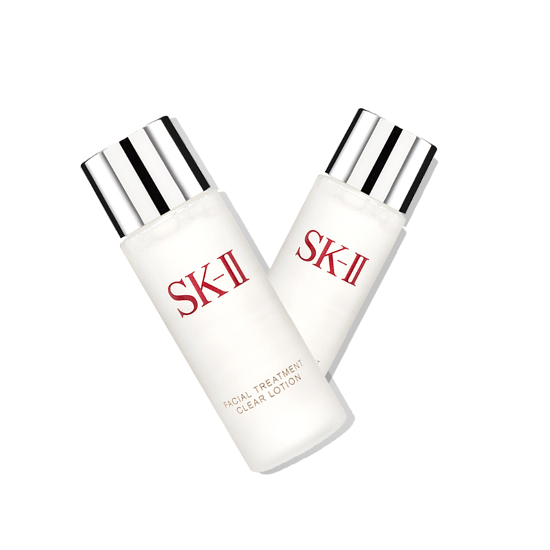 【倪妮同款】SK-II/SK2 嫩肤清莹露 面部精华补水保湿爽肤水中小样30ml*3 提亮肤色 滋润营养 紧肤淡皱