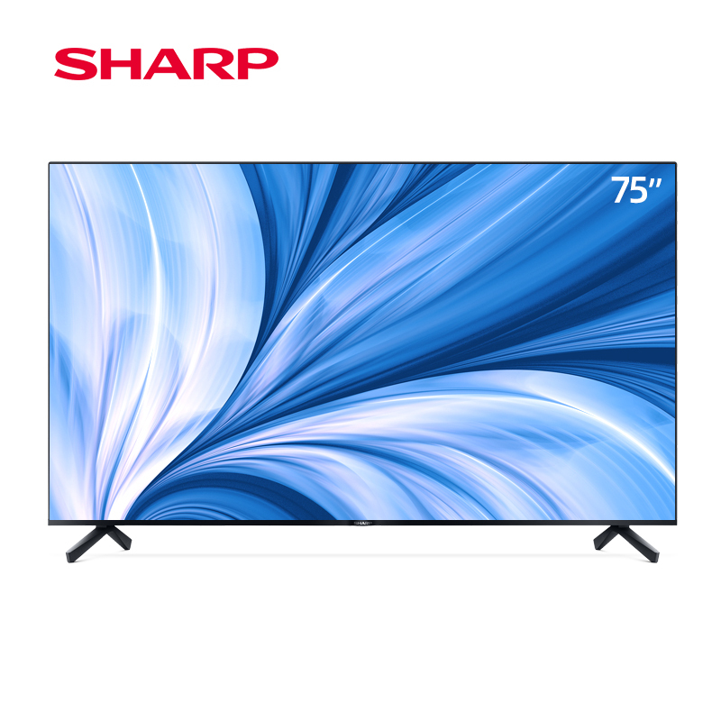 夏普(SHARP) 4T-M75Q6CA 75英寸4K高清智能语音全面屏彩电平板液晶电视机