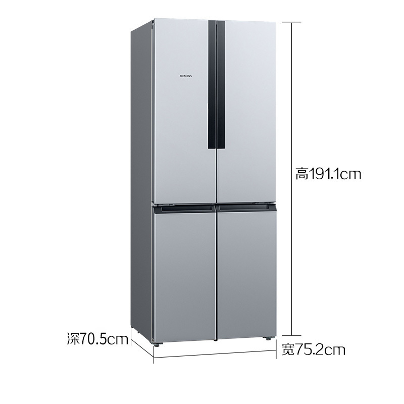 西门子(SIEMENS)KM47EA15TI 478升 十字门冰箱 多门电冰箱 混冷无霜 变频节能 双循环制冷