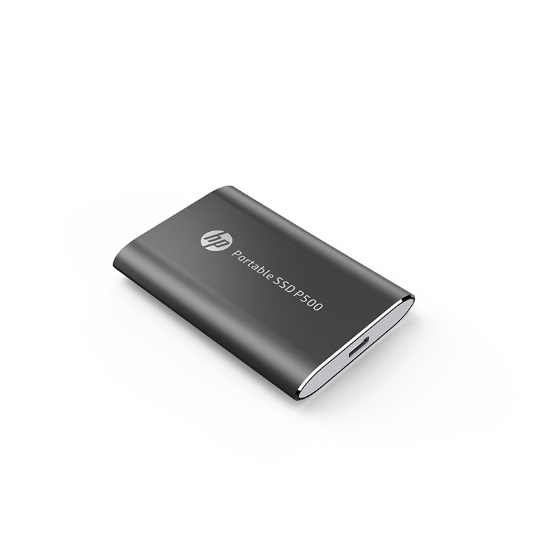 HP 惠普P500 USB3.1 1TB 高速传输移动固态硬盘 传输速度高达370MB/s 黑色