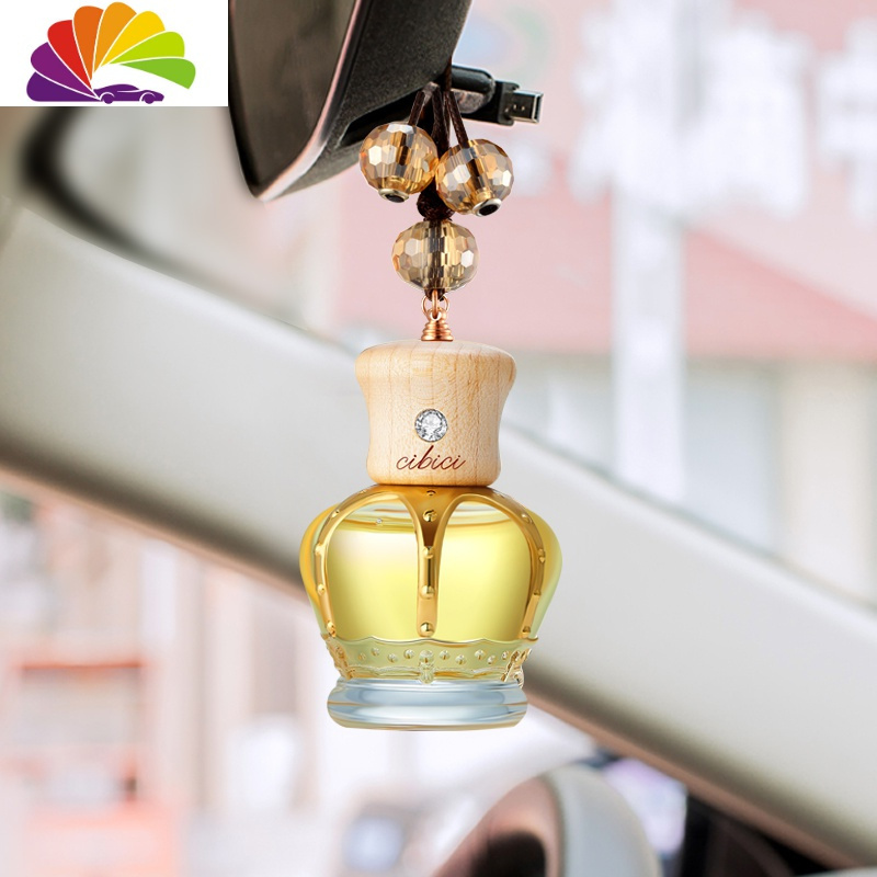 车载香水挂件汽车香薰精油出风口车内装饰品吊坠挂饰车用持久淡香