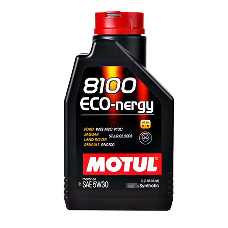 摩特（MOTUL）8100 ECO-energy 全合成汽车机油 5W30 1L