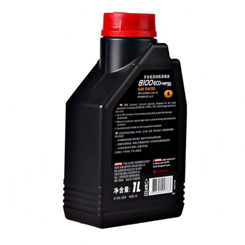 摩特（MOTUL）8100 ECO-energy 全合成汽车机油 5W30 1L