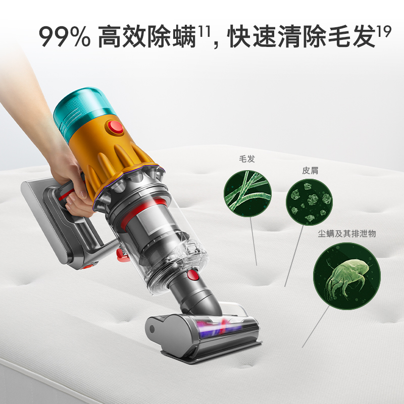 戴森（Dyson）手持吸尘器 V12 Detect Slim Absolute_620D_407185-01