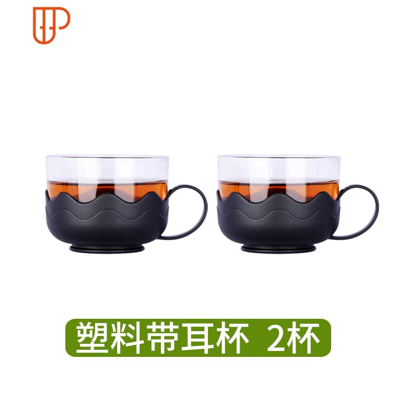 泡茶壶玻璃飘逸杯耐高温加厚过滤冲茶器花茶水小单壶茶具家用套装 国泰家和 2莲花杯XT3KGV