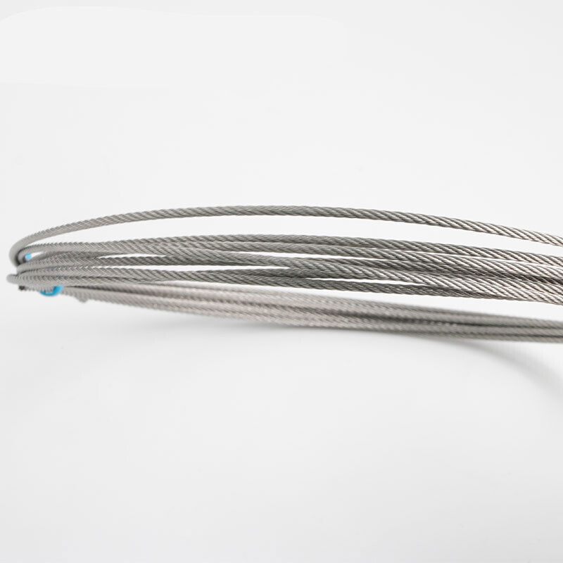 5234568粗晾衣架不锈钢包塑软细 1.2mm(100米)