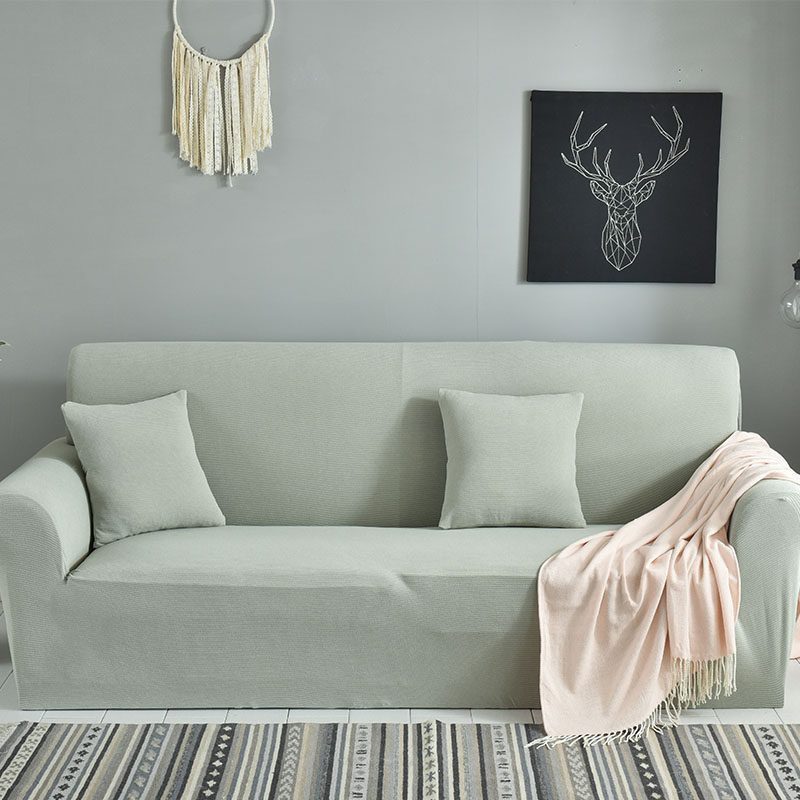弹力沙发套卍能套四季沙发垫现代简约客厅沙发罩防尘保护罩通用 雅灰