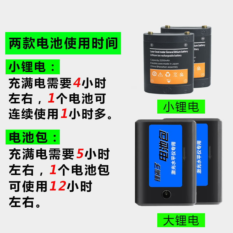 水平仪室外红外线绿光水平仪激光2线3线5线古达高精度自动打线蓝光投线仪平 LD蓝光5线+特大锂电+架