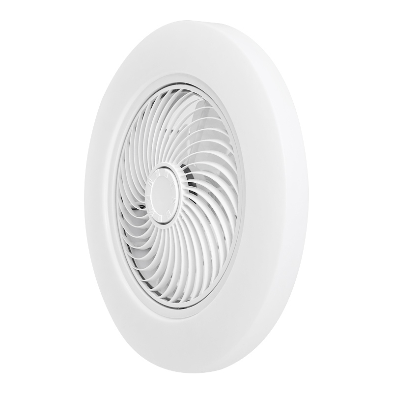 吸顶风扇灯餐厅吊扇灯妖怪客厅电风扇隐形灯扇一体主卧风扇吊灯 柠檬